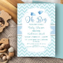 Search for mint green blue baby shower invitations Modern