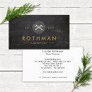 Search for hammer business cards Construction