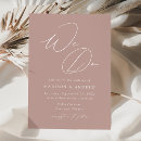 Search for elegant dusty rose wedding invitations Typography