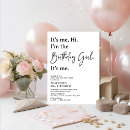 Search for hi invitations Black and white