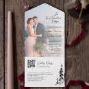 Search for adventure wedding invitations Qr code