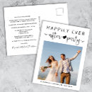 Search for postcard wedding reception invitations Elopement