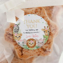 Search for jungle thank you stickers Wild one birthday