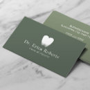 Search for sage green business cards Professional