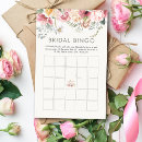 Search for bridal bingo Floral