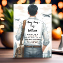 Search for travel graduation invitations Bon voyage