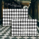 Search for black and white harlequin Vintage