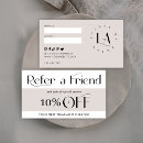 Search for spa referral cards Modern