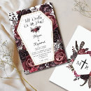 Search for vintage gothic wedding invitations Hallowedding