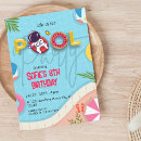 Search for funny pool party invitations Swimming