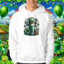 Search for green party hoodies Leprechaun