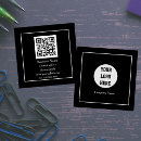 Search for black business cards Website