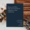 Search for deep blue invitations Simple