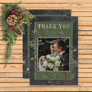 Search for christmas wedding thank you cards Rustic