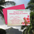 Search for pink frangipani invitations Plumeria