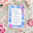 Search for greek bridal shower invitations Watercolor