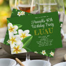 Search for frangipani flower birthday invitations Plumeria