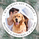 Search for just married wedding stickers Simple