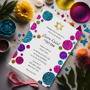 Search for rainbow bar bat mitzvah invitations Star of david