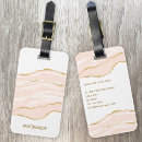 Search for marble luggage tags Watercolor