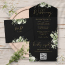 Search for all black wedding invitations Qr code
