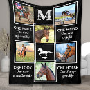 Search for horse photo blankets Keepsake