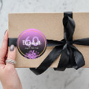 Search for purple gradient stickers Flowers