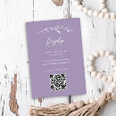 Search for lavender rsvp cards Boho