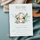 Search for holy cow invitations Gender neutral
