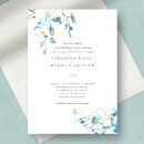 Search for blue orchid wedding invitations Tropical