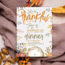 Search for vintage thanksgiving invitations Thankful