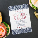 Search for burgers and beer invitations Summer