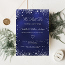 Search for vow renewal ceremony wedding invitations Navy blue