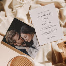 Search for couple photo wedding invitations Black and white
