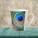 Search for peacock colours mugs Pattern