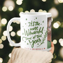 Search for most wonderful time mugs Festive