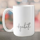 Search for first name mugs Monogrammed