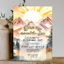 Search for nature birthday invitations Watercolor