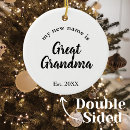Search for great grandmother christmas tree decorations New great grandma
