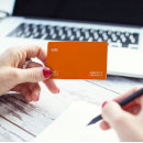 Search for flashy business cards Simple