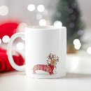 Search for dog wearing mugs Cute animal christmas