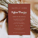 Search for boho elopement reception invitations Terracotta