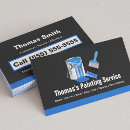 Search for professional painting contractors business cards Decorator
