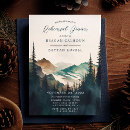 Search for nature rehearsal dinner invitations Forest