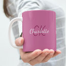 Search for pink name mugs Women