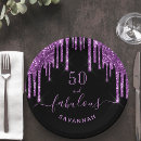 Search for glitter plates Purple