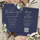 Search for blue botanical invitations Watercolor floral foliage