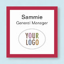Search for business cards magnets Your logo here