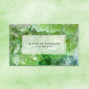 Search for crystal healing business cards Bohemian