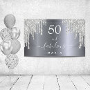 Search for 50 and fabulous banners Glitter